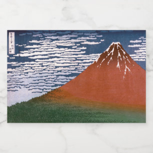 Roter Fuji, Vulkan Aka Fujiyama Katsushika Hokusai