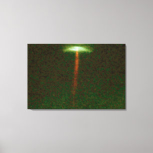 Roter Gasstrahl wird aus der Bildung von Star HH-3 Leinwanddruck