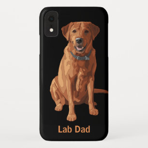 Roter gelber Labrador Retriever-Hund Case-Mate iPhone Hülle