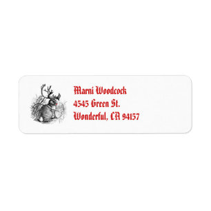 roter gerochener jackalope