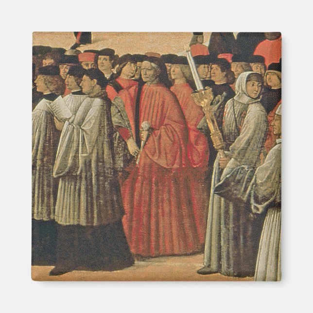 Roter Gestein, c.1895 (Öl auf Leinwand) 2 Magnet (Vorne)