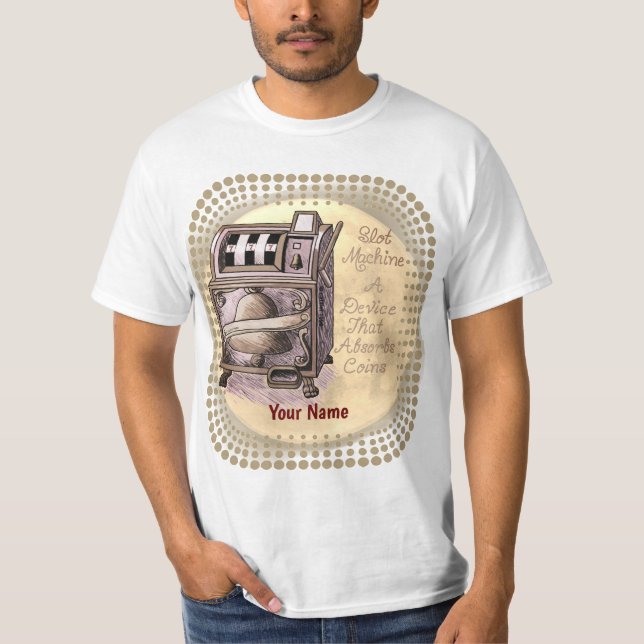 Roter Glockenspielautomat T - Shirt (Vorderseite)