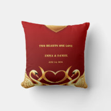 Roter Gold Schwan Hochzeitspaar Dekoration 💍