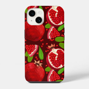 Roter Granatapfel iPhone 14 Case-Mate Hülle