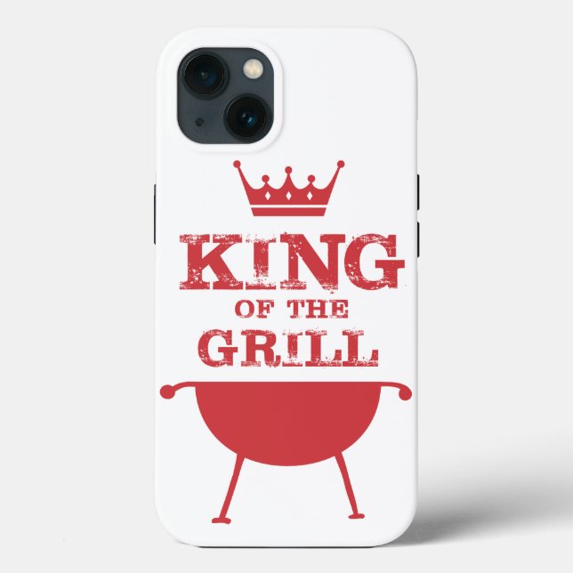 Roter Grillkönig Case-Mate iPhone Hülle (Rückseite)