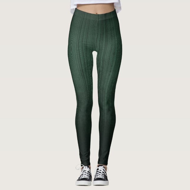 Roter grüner Ober Leggings (Vorderseite)