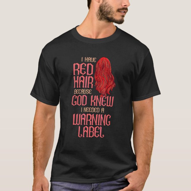 Roter Haahaar Rotkopf T-Shirt (Vorderseite)