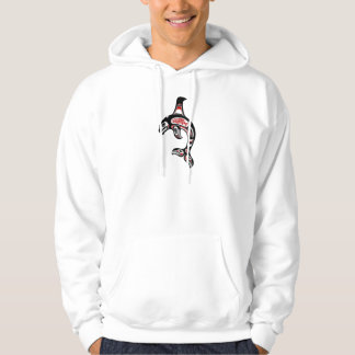 Roter Haida Spirit Killer Whale Hoodie