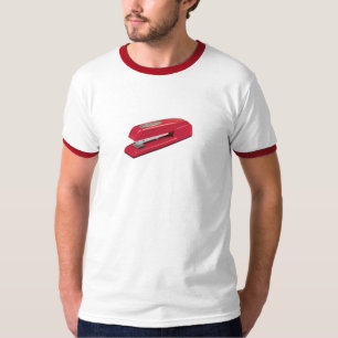 Roter Hefter T-Shirt