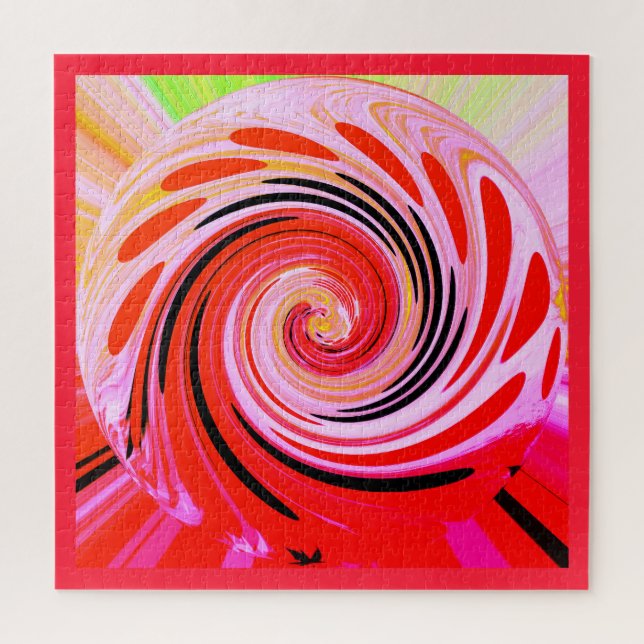 Roter heißer Sonntag Puzzle (Vertikal)