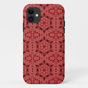 roter Hexagramkasten iPhone 11 Hülle