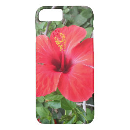 Roter Hibiskus Blume Case-Mate iPhone Hülle