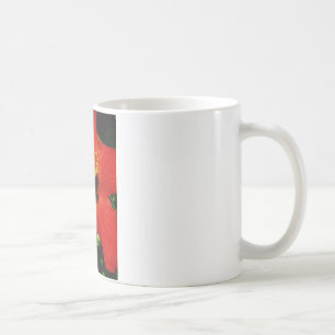Roter Hibiskus Tasse