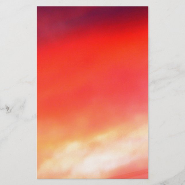 Roter Himmel in der Nacht (Vorderseite)