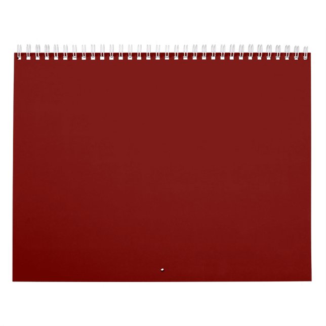 Roter Hintergrund auf einem Kalender (Titelbild)