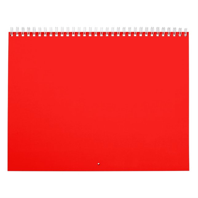 Roter Hintergrund auf einem Kalender (Titelbild)