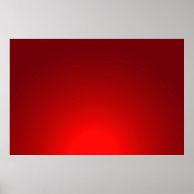 Roter Hintergrund Poster (Vorne)