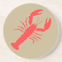 Roter Hummer auf Khaki