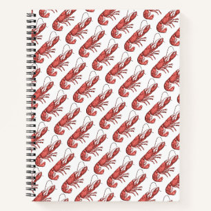 Roter-Hummer-Bilddesign Notizbuch