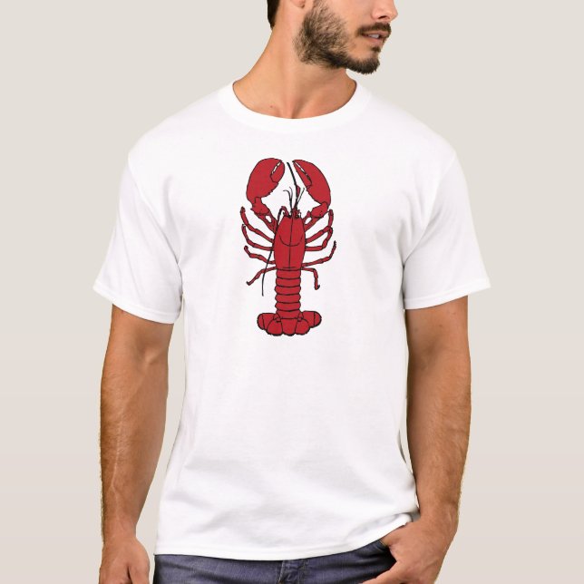 Roter Hummer T-Shirt (Vorderseite)