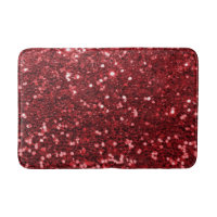 Roter Imitat-Glitzer