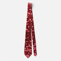 Roter Imitat-Glitzer