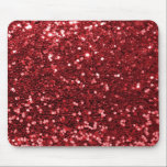 Roter Imitat-Glitzer Mousepad<br><div class="desc">Bezaubernder großer roter Imitat-Glitter.
MERKEN SIE BITTE:  Diese sind Ebene Druckgraphiken - keine angehobenen Teile.</div>