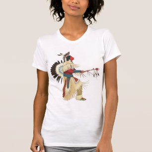 Roter Inder T-Shirt