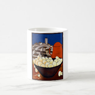 ROTER KAFFEE-TOPF TASSE