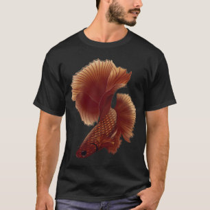 Roter Kampffisch 1 T-Shirt