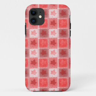Roter kanadischer Ahorn iPhone 11 Hülle