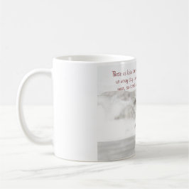 Roter Kardinal "Die, die wir Liebe nicht weggehen" Kaffeetasse