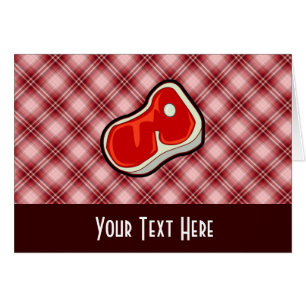 Roter Karierter Metzgersteak