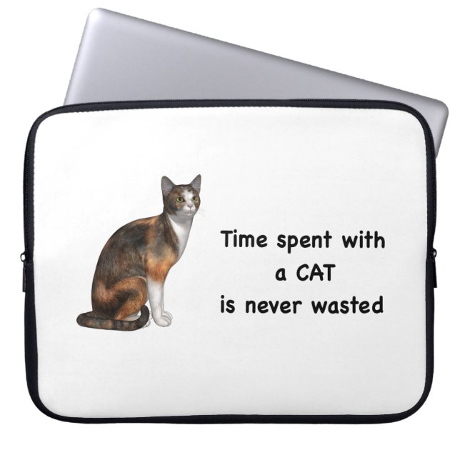 Roter Katze ipad Kasten Laptopschutzhülle (Vorderseite)