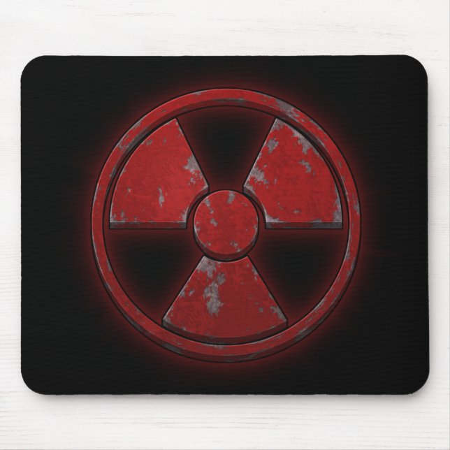 Roter Kernwaffe Mousepad (Vorne)
