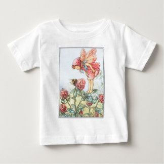 Roter Klee-feenhafter Säuglings-Kleinkind-T - Baby T-shirt