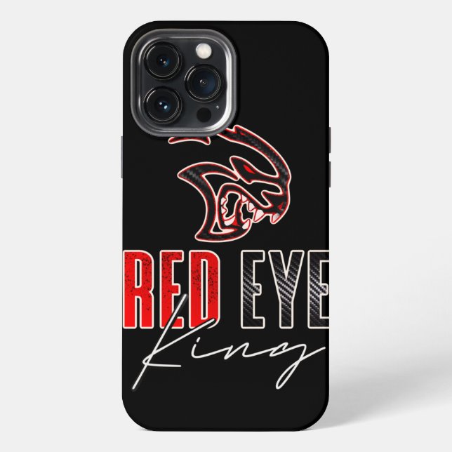 Roter König iPhone Hülle (Rückseite)