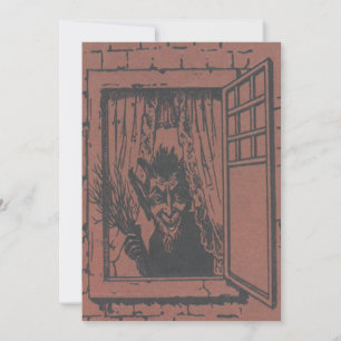 Roter Krampus-Fenstersschalter