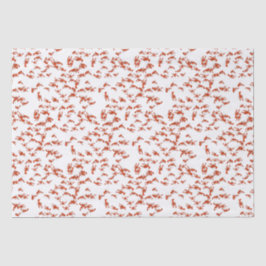 Roter Kraubfisch Seidenpapier