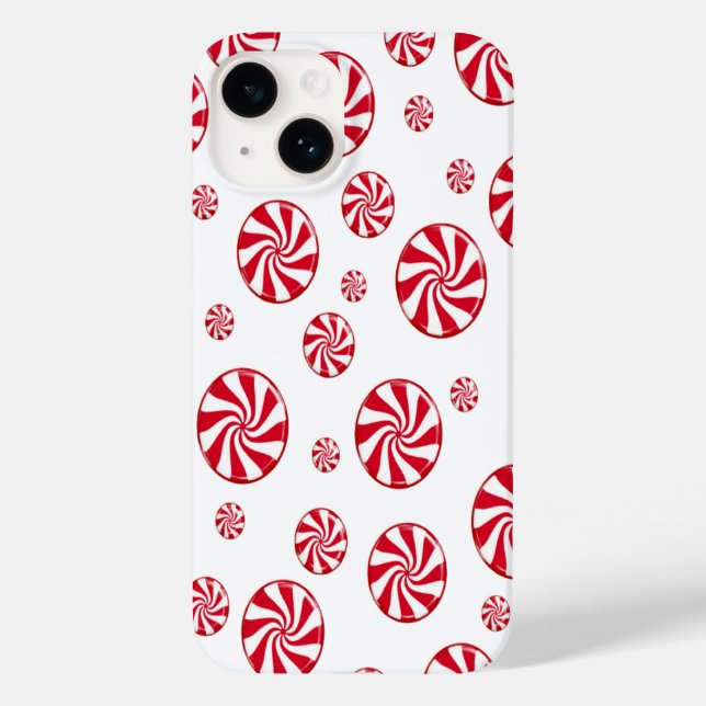 Roter Kreis Case-Mate iPhone Hülle (Rückseite)