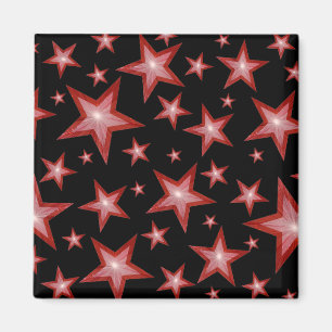 Roter Kühlschrankmagnet Magnet