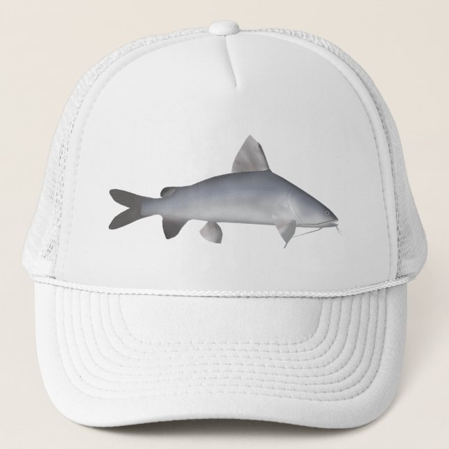 Roter Lachs Truckerkappe (Vorderseite)