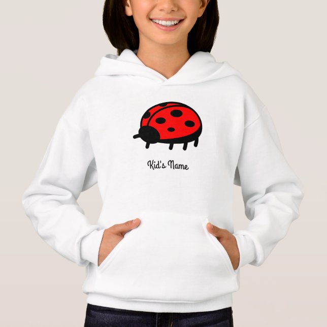 Roter Laubbaum Hoodie (Vorderseite)