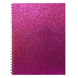 Roter lila Glitzer-Hintergrund-Schein Glittery Notizblock