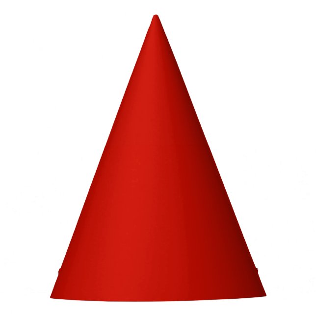 Roter Lippenstift Partyhütchen (Vorderseite)