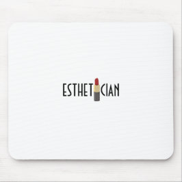 Roter Lipstick Makeup Artist Mousepad