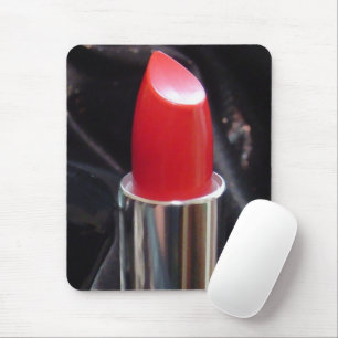 Roter Lipstick Mousepad