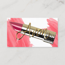 Roter Lipstick und Gold