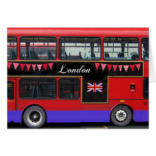 Roter London-Bus-Doppeldecker