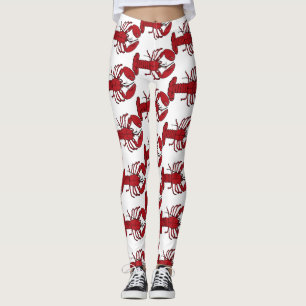 Roter Maine-Hummer Thunder_Cove Leggings